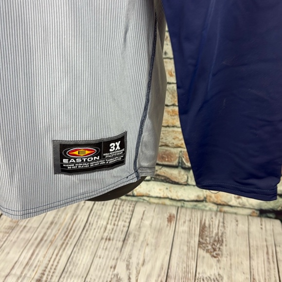 Easton blue & gray jersey Size XXXL - Picture 5 of 6